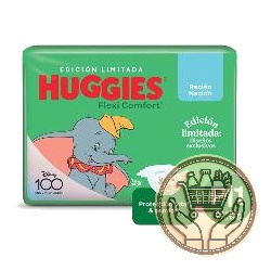 pañales huggies flexi comfort disney p 50uni