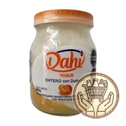 yogur entero dahí con duraznos 190grs