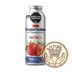 yogur bebible yogurisimo frutilla botella 190grs