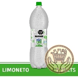 agua saborizada con gas h2oh limoneto 2250cm3