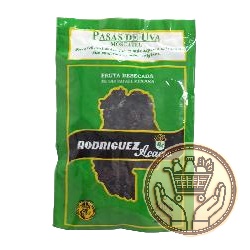 pasas de uva rodriguez acacio con semillas 200grs