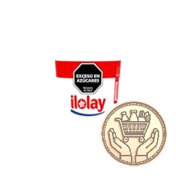 yogur entero ilolay lolay con cereales pote 165grs