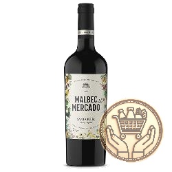 vino tinto santa julia malbec del mercado 750cm3