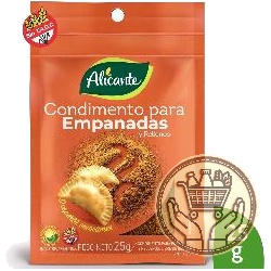 condimento para empanadas alicante  25grs