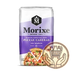 harina morixe especial pizzas con levadura 1000grs