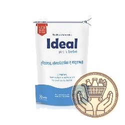 toallitas húmedas para bebé ideal clásica doypack 50uni