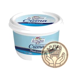crema de leche la paulina 200grs