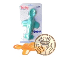 cuchara teddy avioncito para bebé colores varios