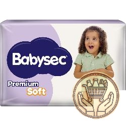 pañales babysec premium soft xg 32uni