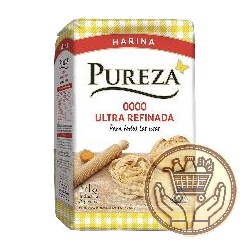 harina de trigo pureza ultra refinada 0000 1000grs