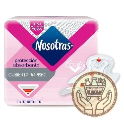 toallitas femeninas nosotras clásica  8uni