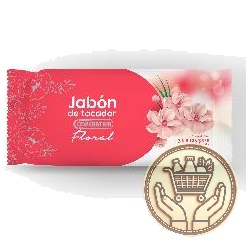 jabón de tocador cooperativa floral x3 375grs