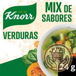 mix de sabores knorr verduras  24grs