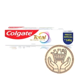 pasta dental colgate total original mint 140grs